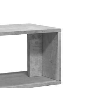 vidaXL Meubles TV 2 pcs Gris béton 100x30x50 cm Aggloméré
