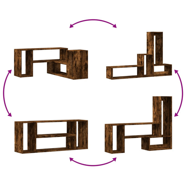 TV-Schränke Räuchereiche, 2er Set