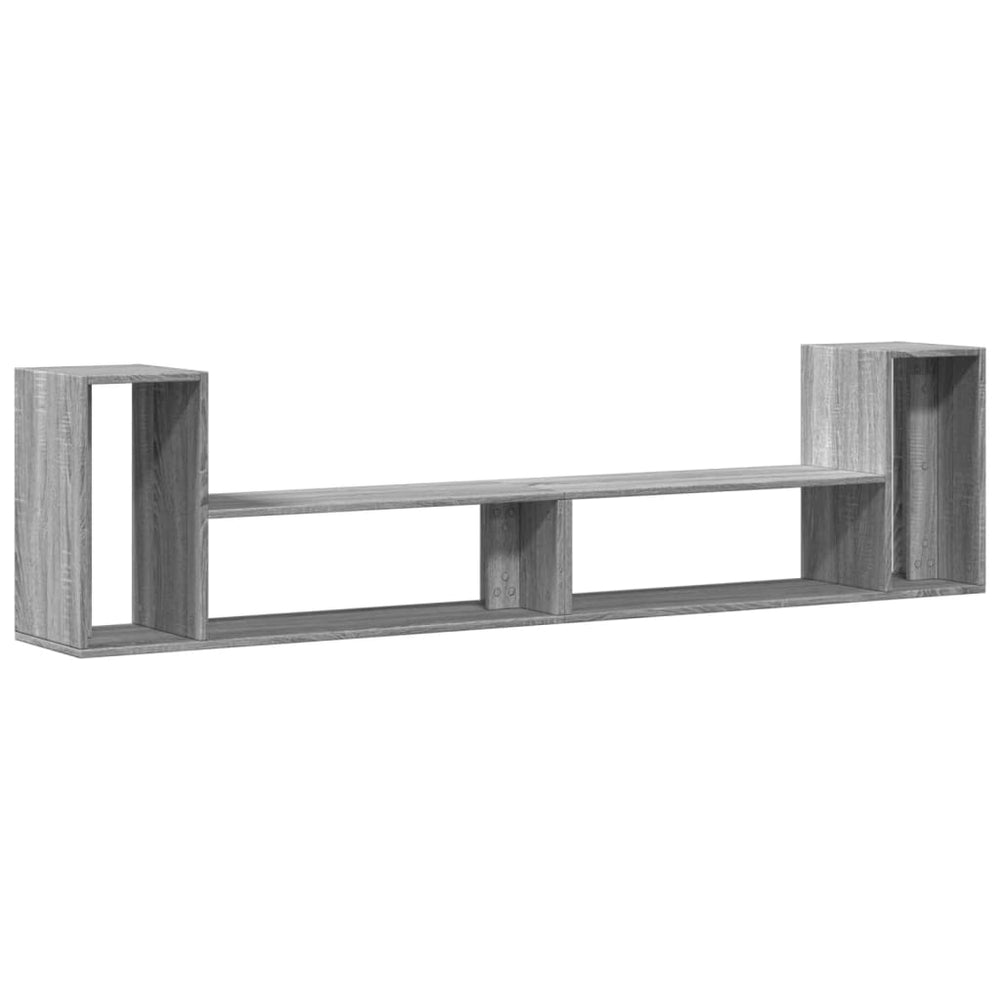 Meubles TV vidaXL 2 pcs Gris Sonoma 100x30x50 cm Aggloméré