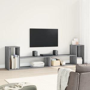 TV-Schränke Grau Sonoma 100x30x50cm, 2er-Set