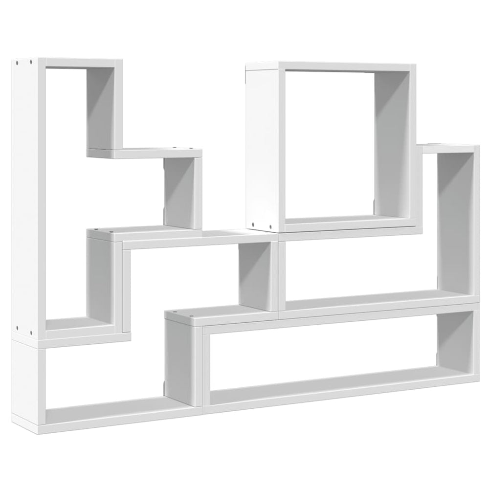 Weißes Wandregal 96 cm