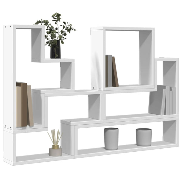 Weißes Wandregal 96 cm