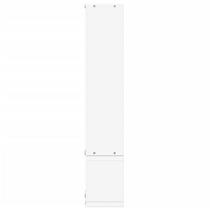 Weißes Wandregal 96 cm