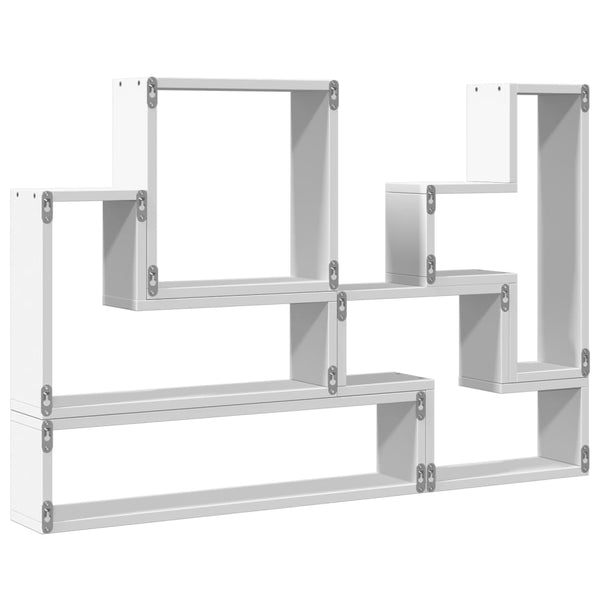 Weißes Wandregal 96 cm