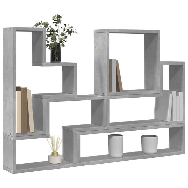 Wandregal Betongrau 96 cm