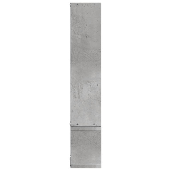 Wandregal Betongrau 96 cm
