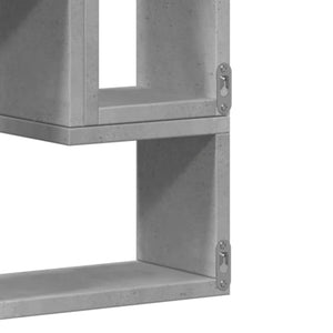 Wandregal Betongrau 96 cm