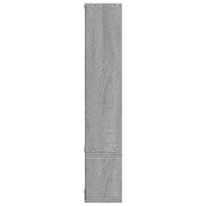 Graues Wandregal Sonoma, 96 cm