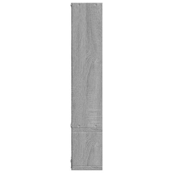 Graues Wandregal Sonoma, 96 cm