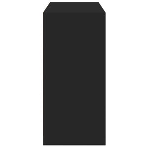Schwarzer Kleiderschrank 77x48x102 cm