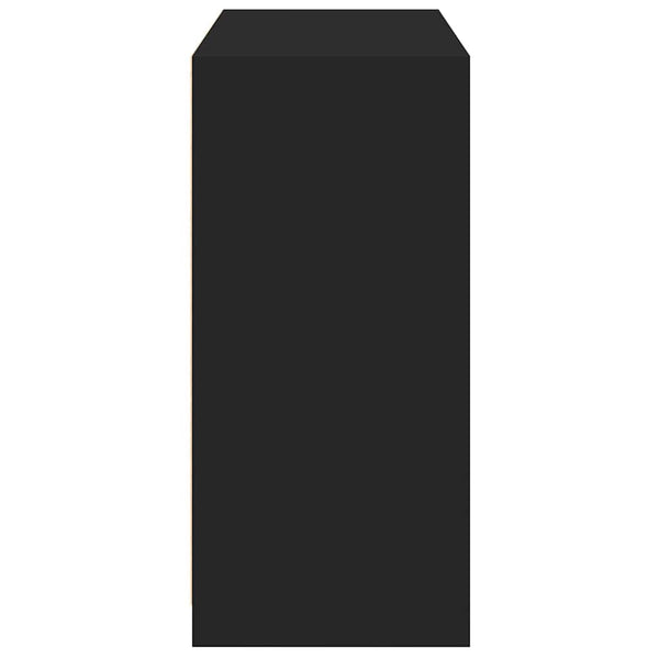 Schwarzer Kleiderschrank 77x48x102 cm