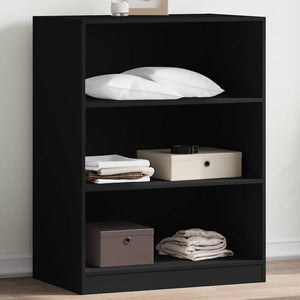 Schwarzer Kleiderschrank 77x48x102 cm