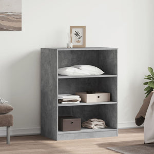 Kleiderschrank Betongrau 77x48x102 cm