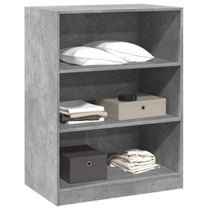 Kleiderschrank Betongrau 77x48x102 cm