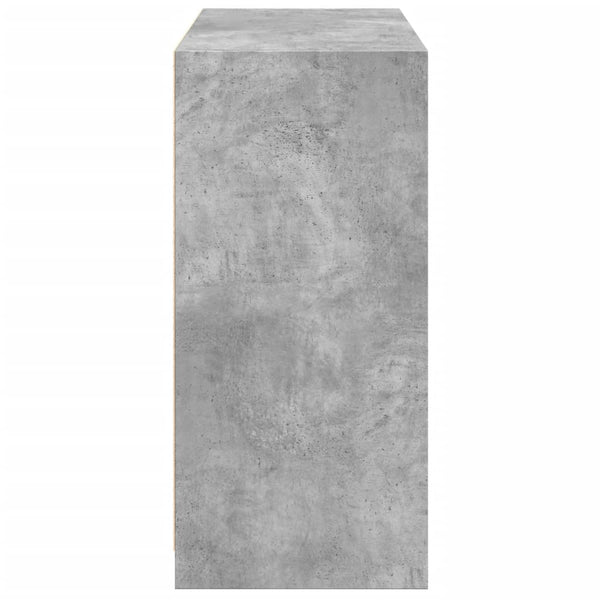 Kleiderschrank Betongrau 77x48x102 cm