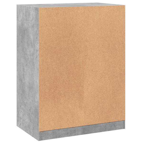 Kleiderschrank Betongrau 77x48x102 cm