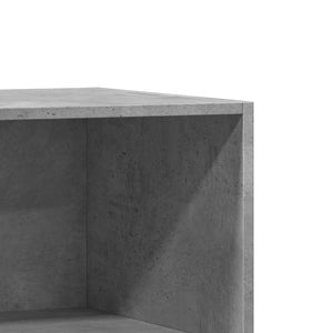 Kleiderschrank Betongrau 77x48x102 cm