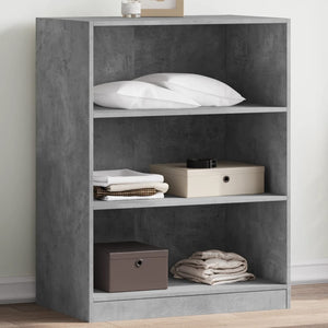Kleiderschrank Betongrau 77x48x102 cm