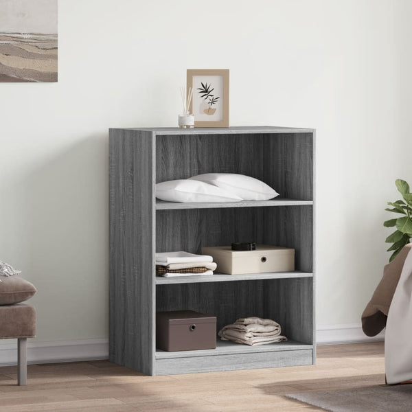 Kleiderschrank Grau Sonoma 77x48x102 cm