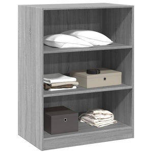 Kleiderschrank Grau Sonoma 77x48x102 cm