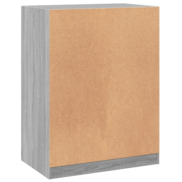 Kleiderschrank Grau Sonoma 77x48x102 cm