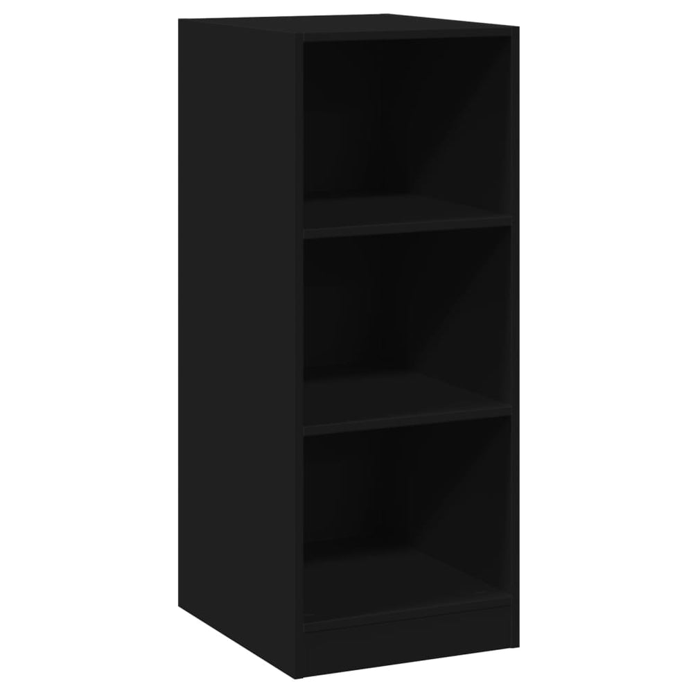 Schwarzer Kleiderschrank 48x41x102 cm