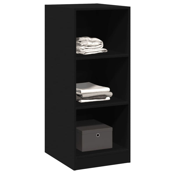 Schwarzer Kleiderschrank 48x41x102 cm