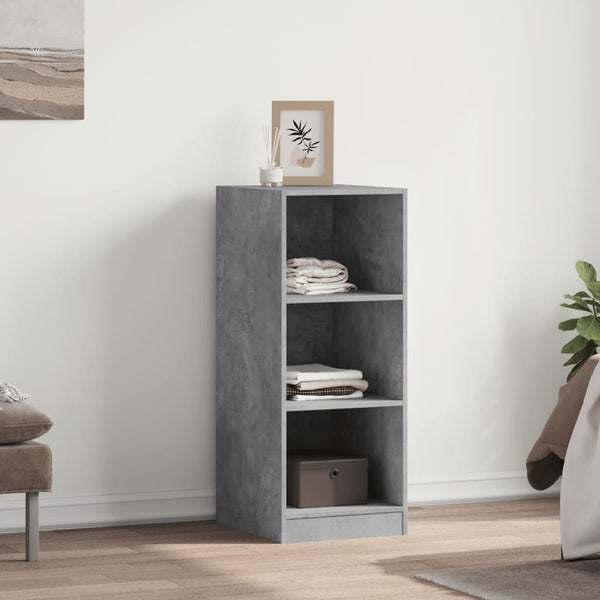 vidaXL Armoire Gris Béton 48x41x102 cm Bois d'ingénierie