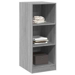 Kleiderschrank Grau Sonoma 48x41x102 cm