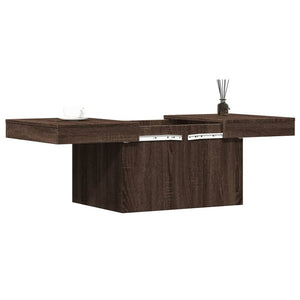 Couchtisch Eiche Braun 80x55 cm