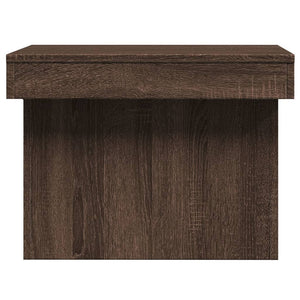 Couchtisch Eiche Braun 80x55 cm