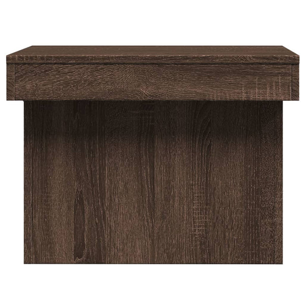 Couchtisch Eiche Braun 80x55 cm