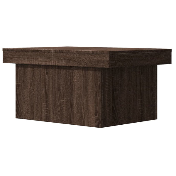 Couchtisch Eiche Braun 80x55 cm