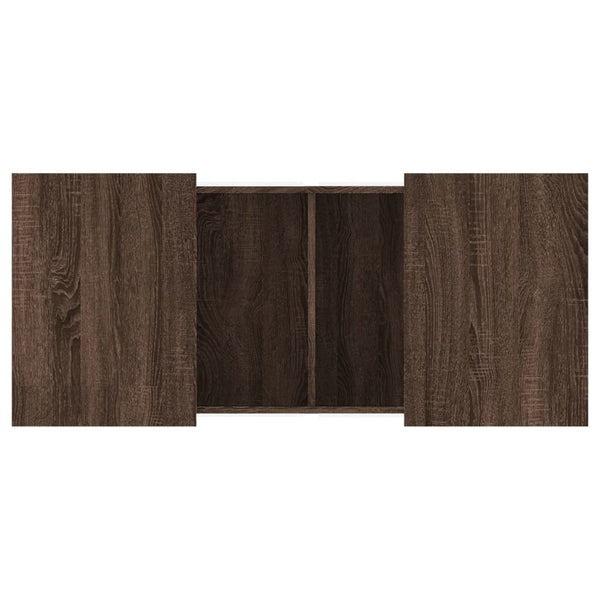 Couchtisch Eiche Braun 80x55 cm