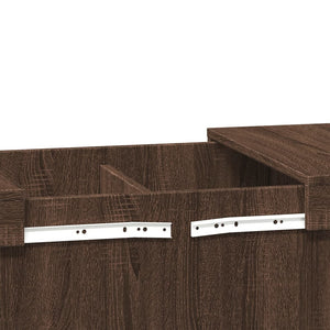 Couchtisch Eiche Braun 80x55 cm