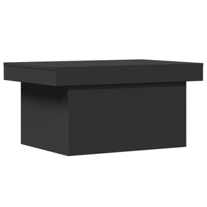 Schwarzer Couchtisch 100x55 cm