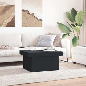 Schwarzer Couchtisch 100x55 cm