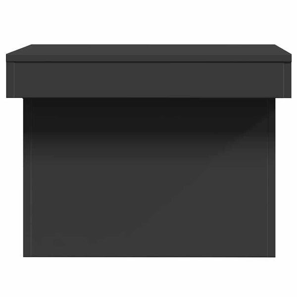 Schwarzer Couchtisch 100x55 cm