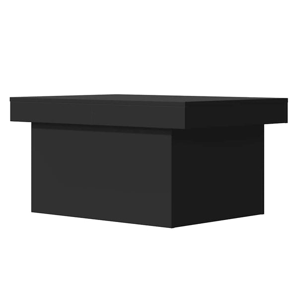 Schwarzer Couchtisch 100x55 cm