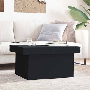 Schwarzer Couchtisch 100x55 cm