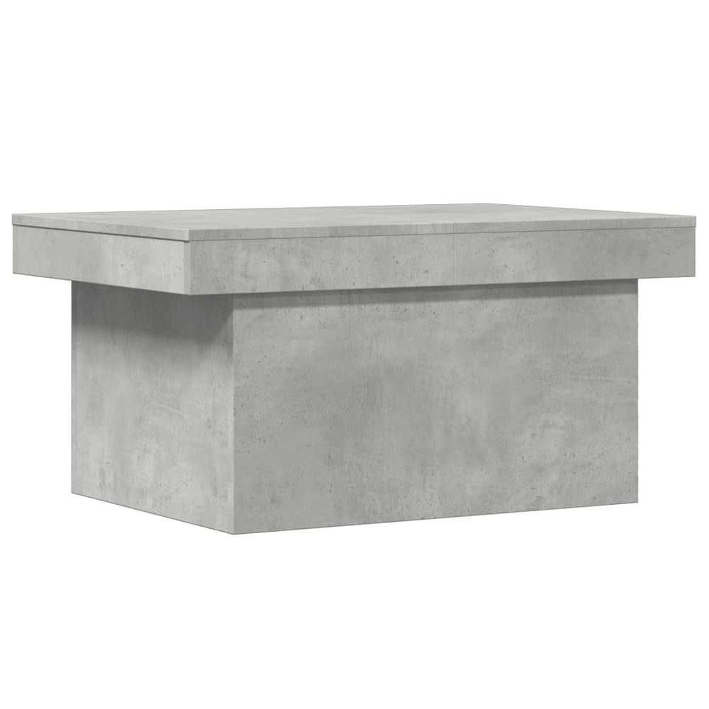 Betongrauer Couchtisch 100x55 cm