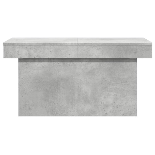 Betongrauer Couchtisch 100x55 cm