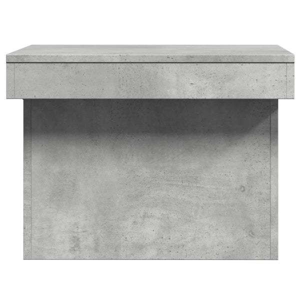 Betongrauer Couchtisch 100x55 cm