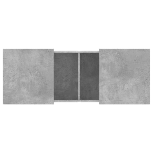 Betongrauer Couchtisch 100x55 cm