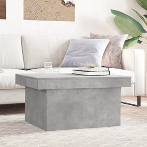 Betongrauer Couchtisch 100x55 cm