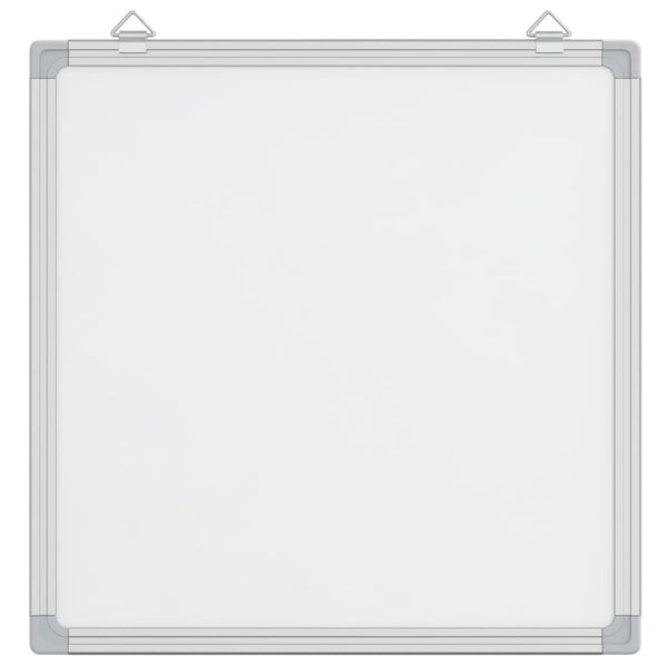 Magnetisches Whiteboard, 40x40 cm, Aluminium