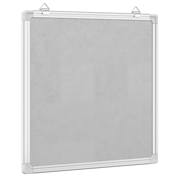 Magnetisches Whiteboard, 40x40 cm, Aluminium