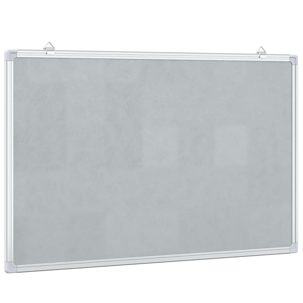Magnetisches Whiteboard, 80x50 cm, Aluminium