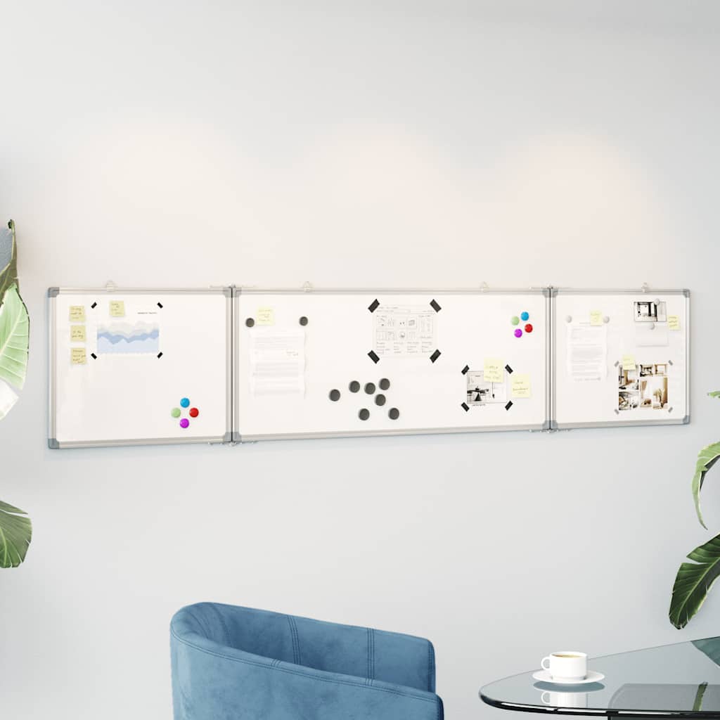 Magnetisches Klapp Whiteboard 200x40 cm