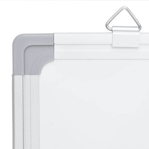 vidaXL Tableau blanc magnétique pliable 200x60x1,7 cm aluminium